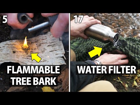 50+ Wilderness Survival & Camping Tips!