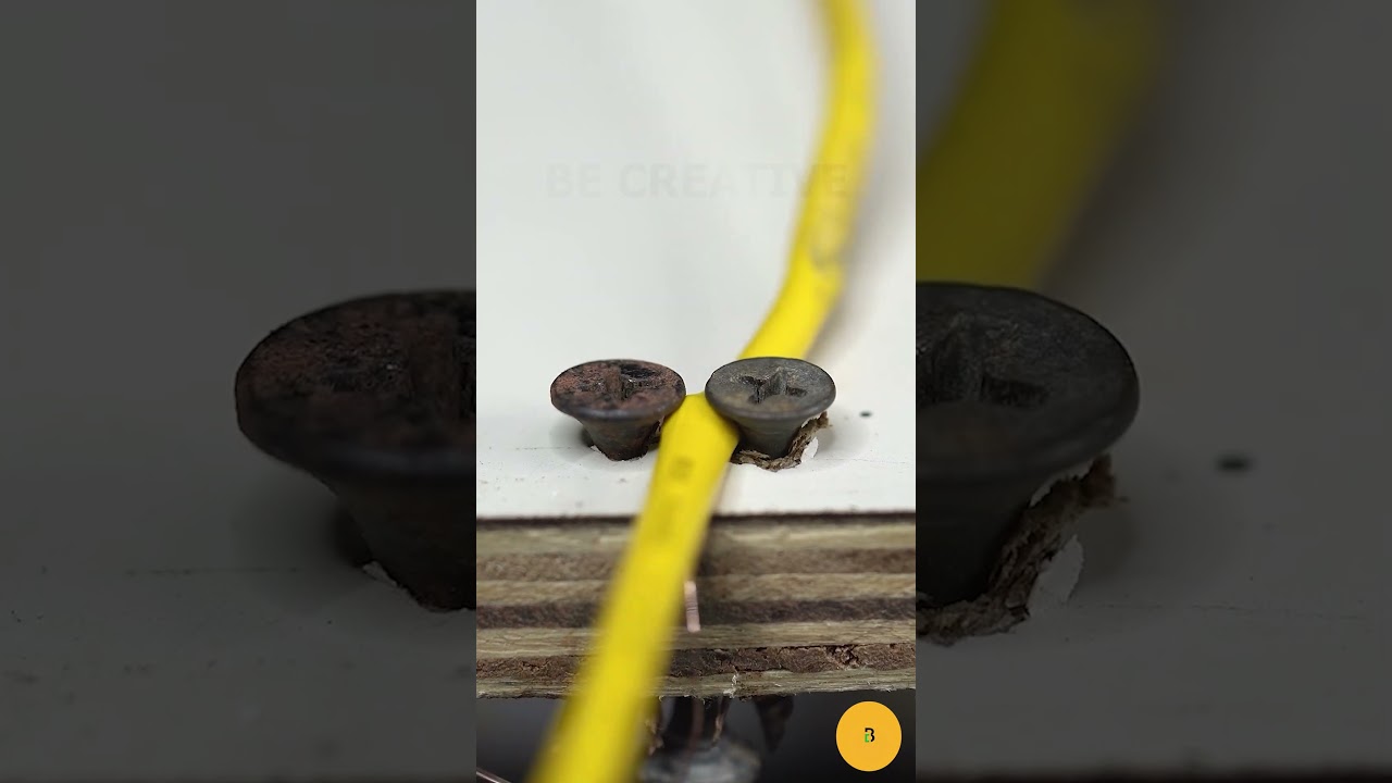 DIY Wire Stripper Using Just a Screw β Handy Tips for Quick Repairs π§