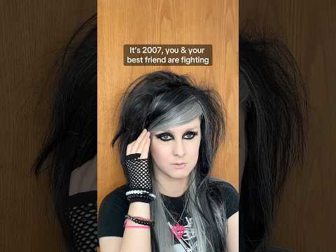 *updates profile song & rearranges top friends* #2000s #nostalgia #millennials #emo