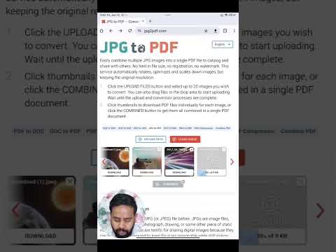 convert multiple images into single pdf just in seconds 😮 #imagetopdfconverter #imagetopdf