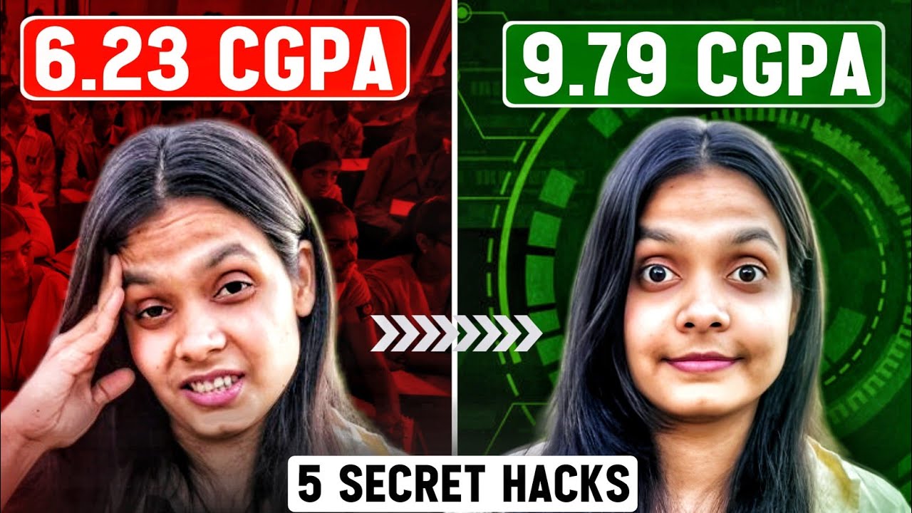 My 9.79 CGPA Secrets | 5 Effective Hacks 📚
