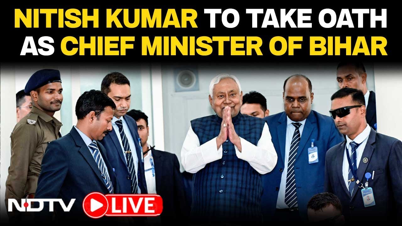 Nitish Kumar Sworn in as Bihar CM for 10th Term 🎉