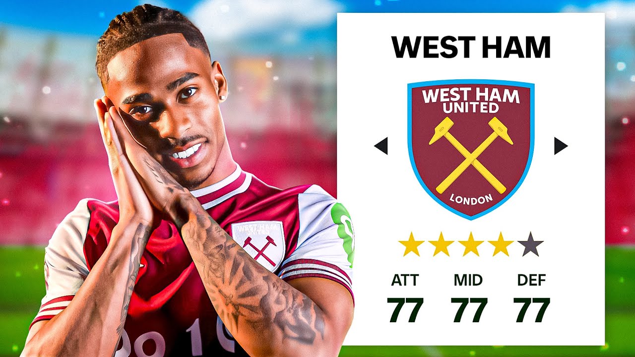 Transforming West Ham: New Transfers & Road to Champions League 🏆
