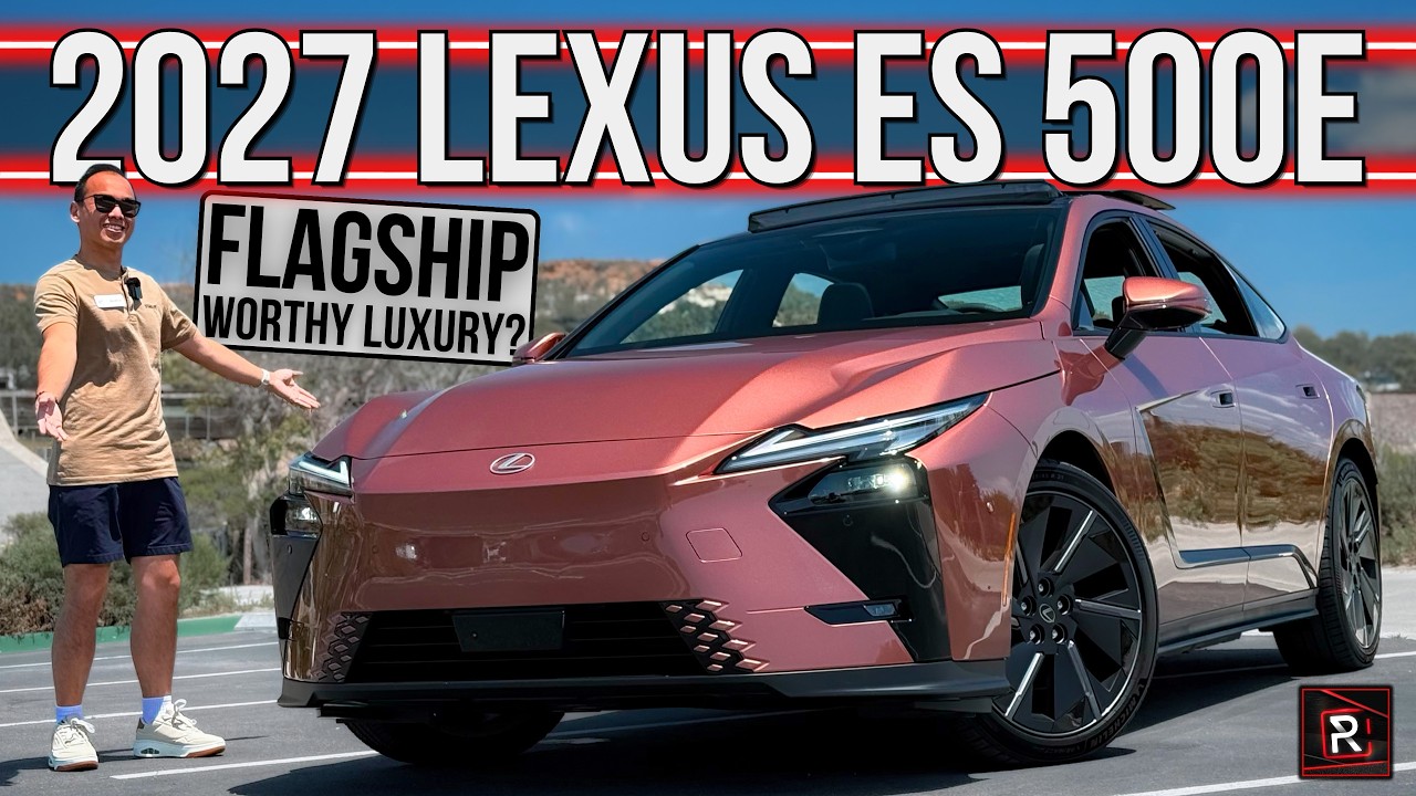 2026 Lexus ES 500e: New Flagship Sedan 🚗