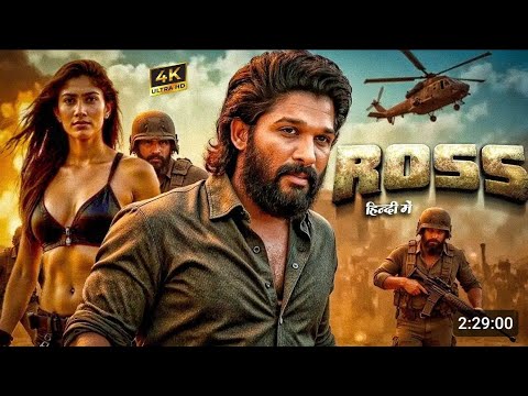 ROSS (2025) | Allu Arjun's New Action Blockbuster