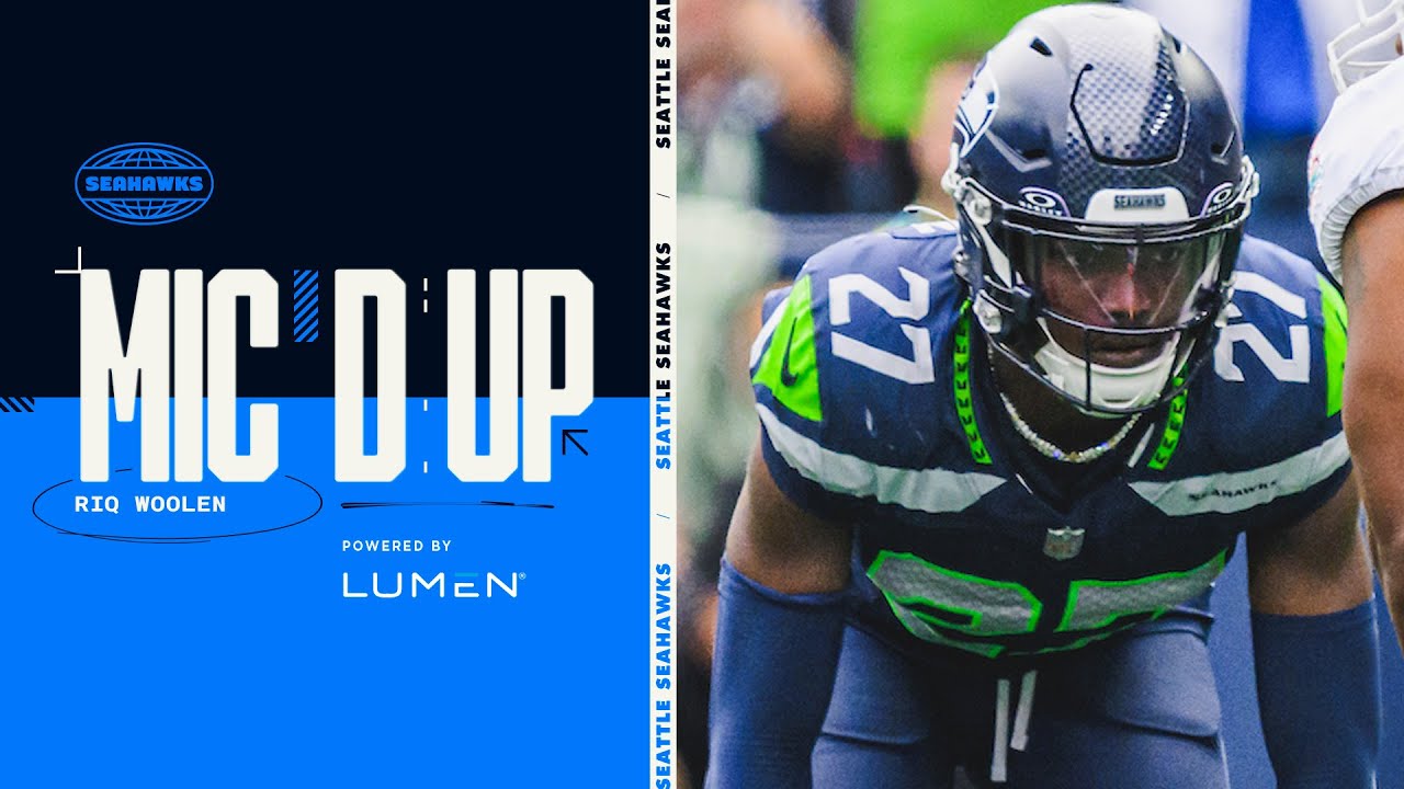 Riq Woolen Mic'd Up: Dominating Dolphins’ Offense in Week 3 🏈