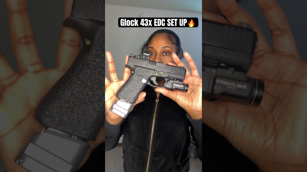 Ultimate Glock 43x MOS EDC Setup 🔥 | Perfect for Everyday Carry!