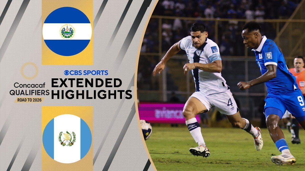 El Salvador vs. Guatemala: Key Highlights | CONCACAF Qualifiers 🇸🇻