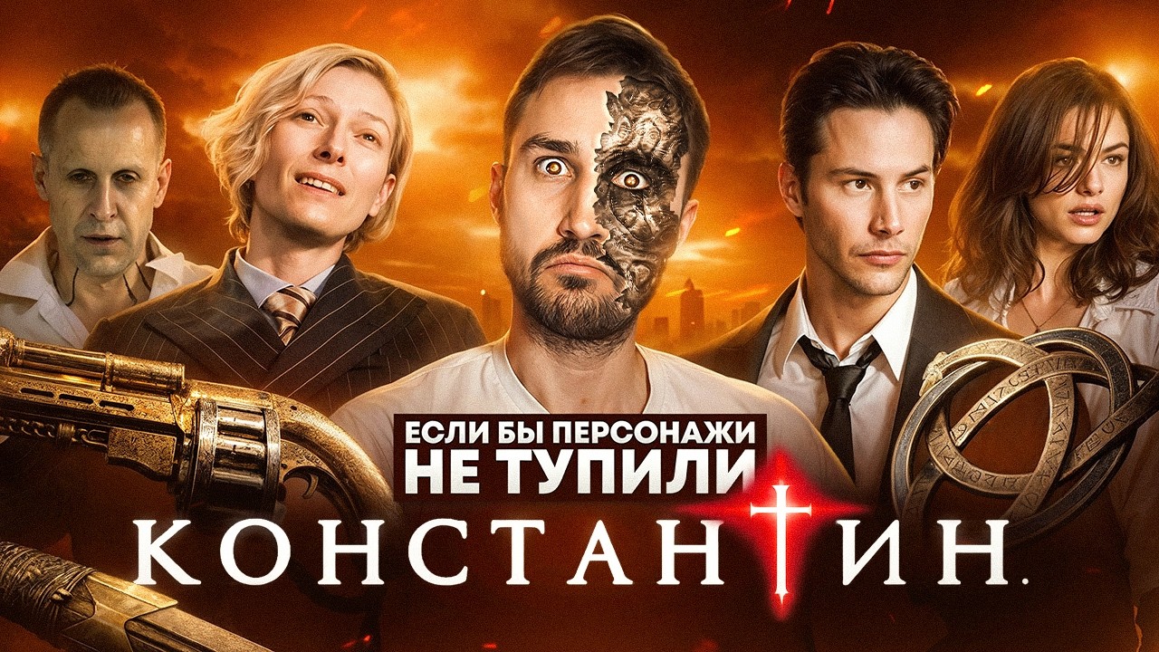 Если бы персонажи НЕ ТУПИЛИ - "Константин" | Логика против демонов и вредных привычек