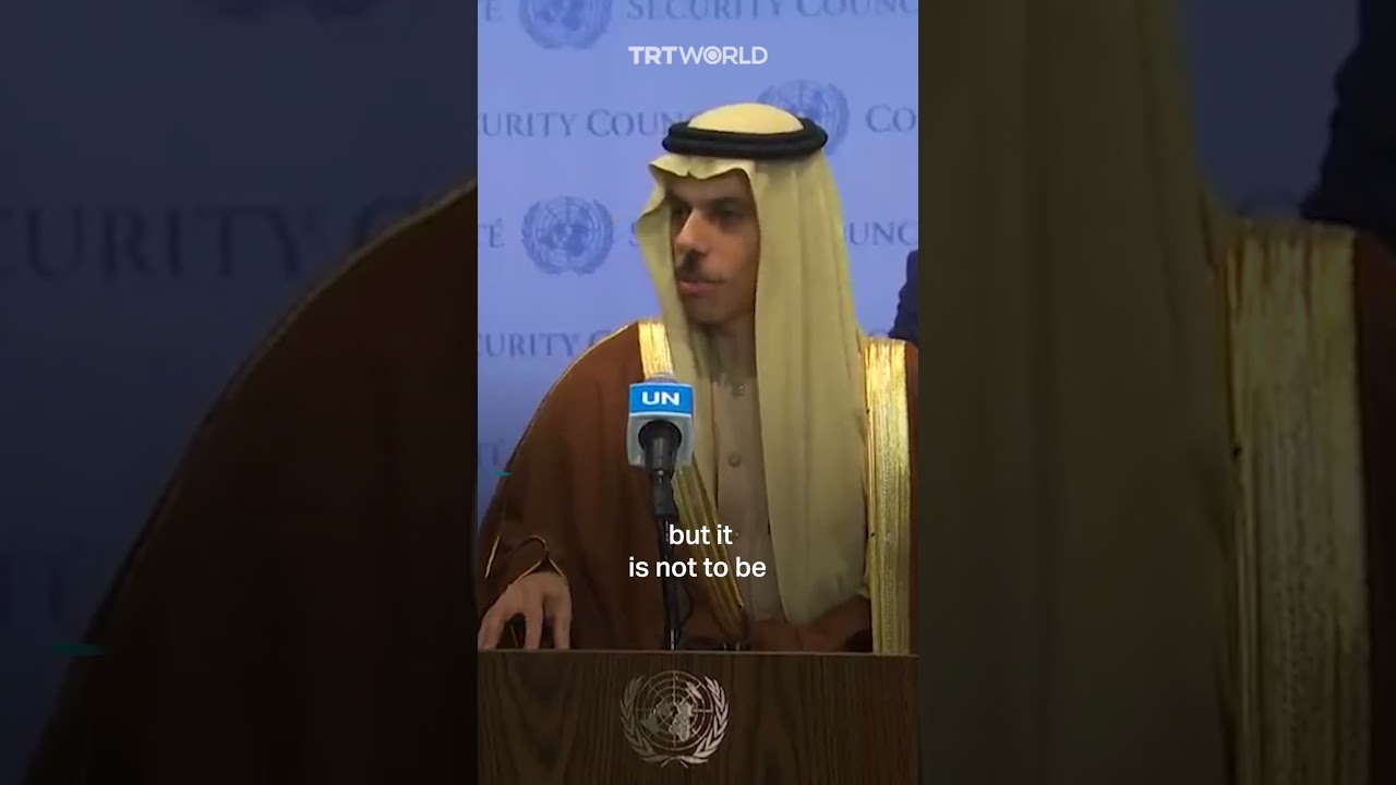 Saudi FM Responds to Gaza Refugee Question ✍️