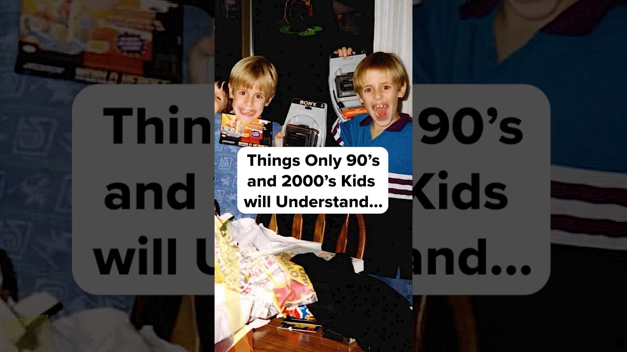 Nostalgic Moments for 90s & 2000s Kids 🎒