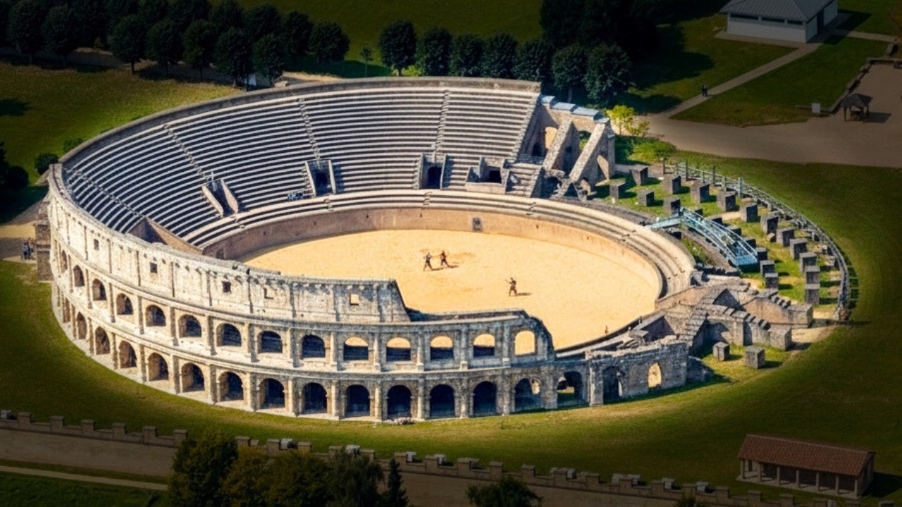 Discover Germany’s Hidden Roman Colosseum 🏟️