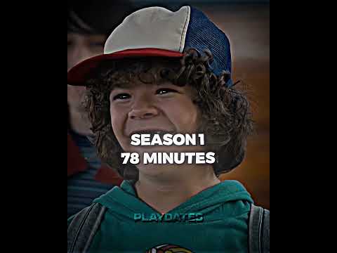 Dustin Henderson Screen Time #strangerthings #steveharrington #eleven#dustinhenderson