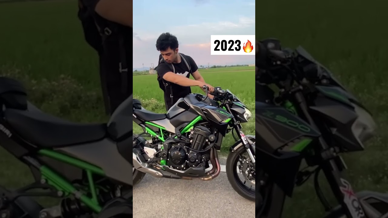 Kawasaki Z900 2023 stock exhaust sound😈 #shorts