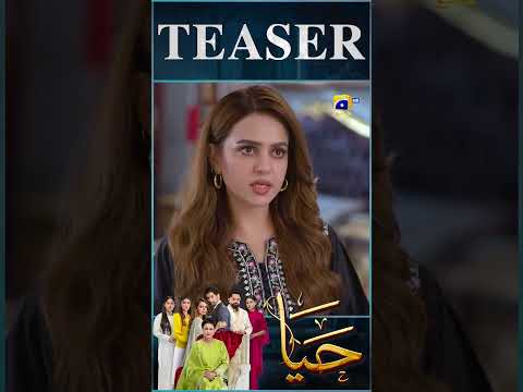 Haya Episode 43 New Teaser !! #SumbulIqbal #MirzaZainBaig #shorts #harpalgeo