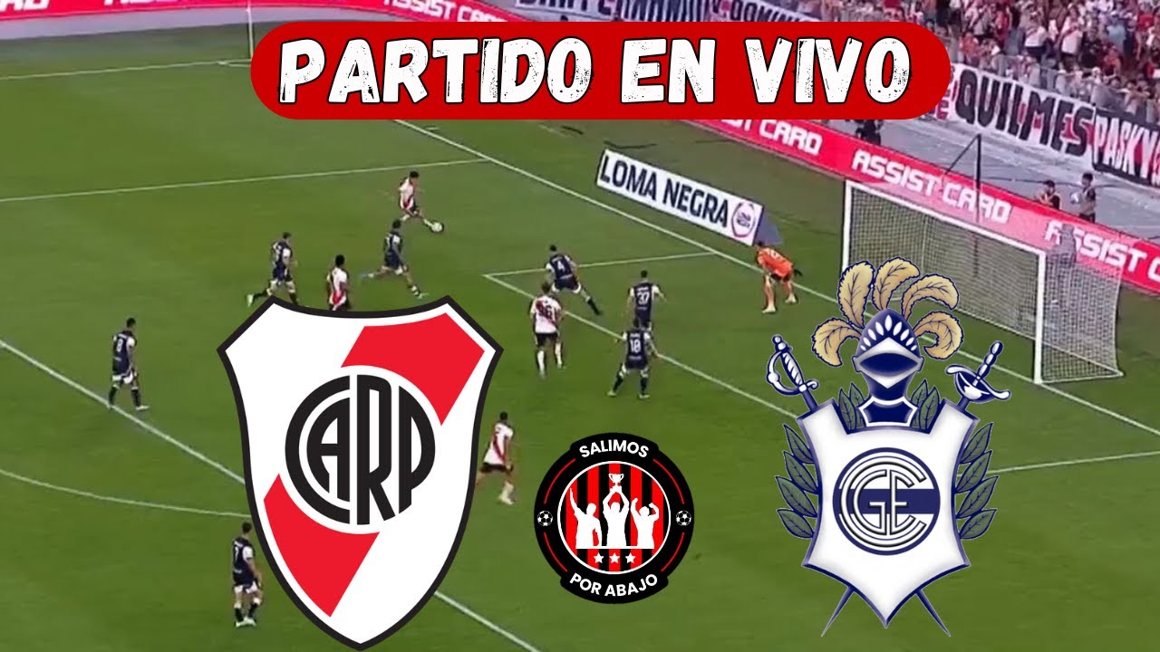 River Plate vs Gimnasia LP en Vivo ⚽️ | Liga Argentina Clausura 2024