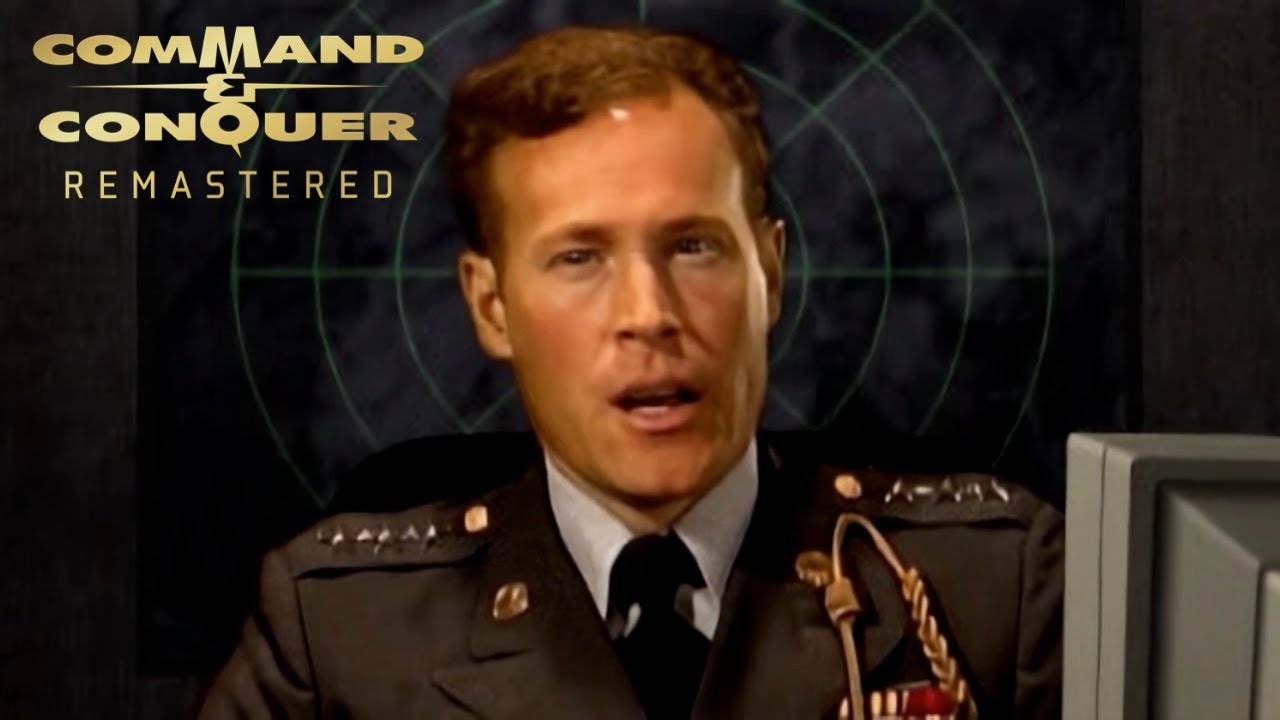 Command & Conquer Remastered - All GDI Cutscenes (Game Movie)