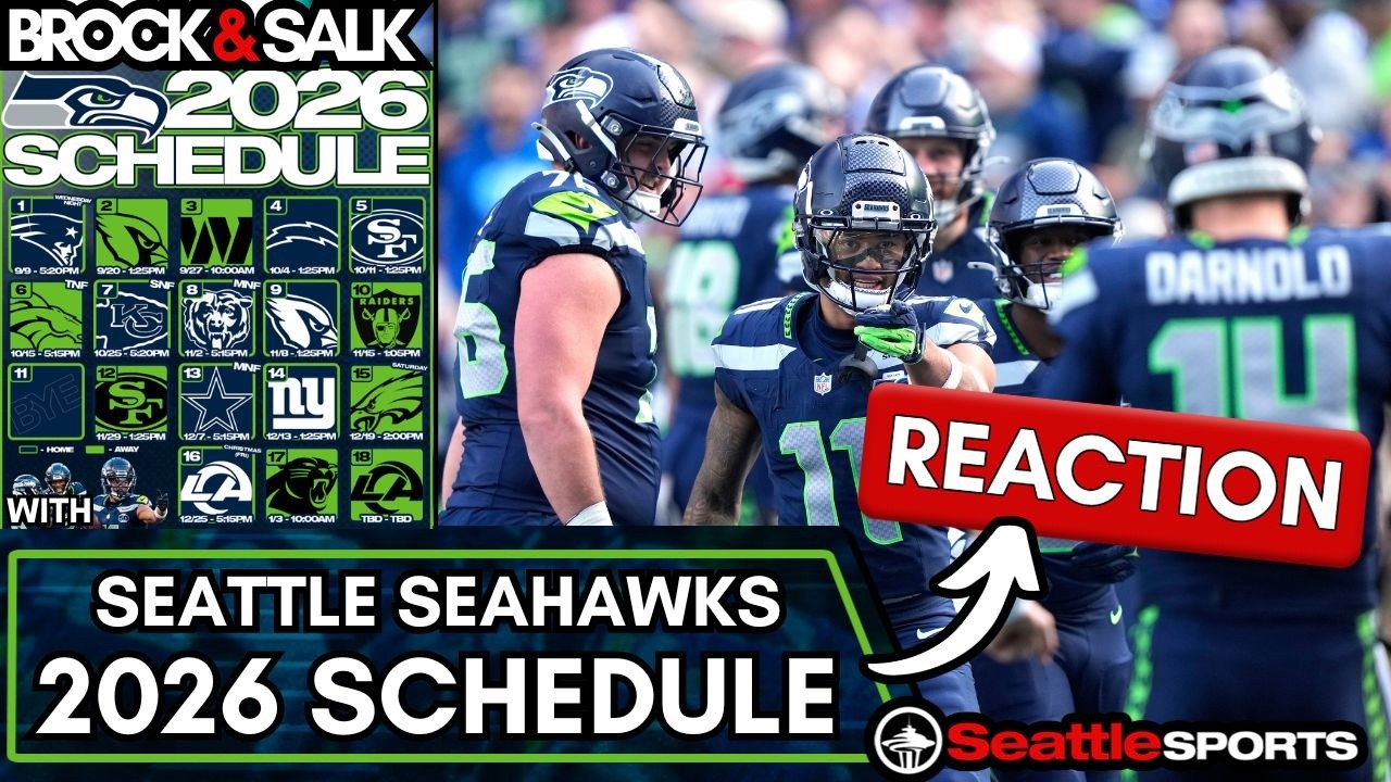 Brock & Salk React to Seahawks 2026 Schedule 🏈