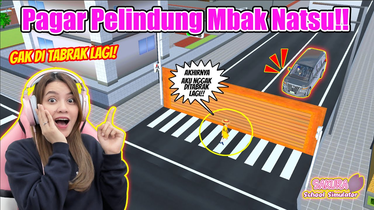 Pagar Pelindung untuk Mbak Natsu di Sakura Simulator 🚧