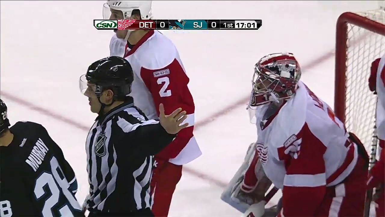 NHL November 17, 2011: Detroit Red Wings vs. San Jose Sharks Highlights ๐