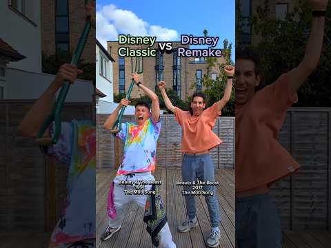 5- Disney Animated Classics VS Live Action Remakes #disneydance #disneysongs #disneymusic