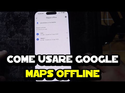 Come usare Google Maps offline