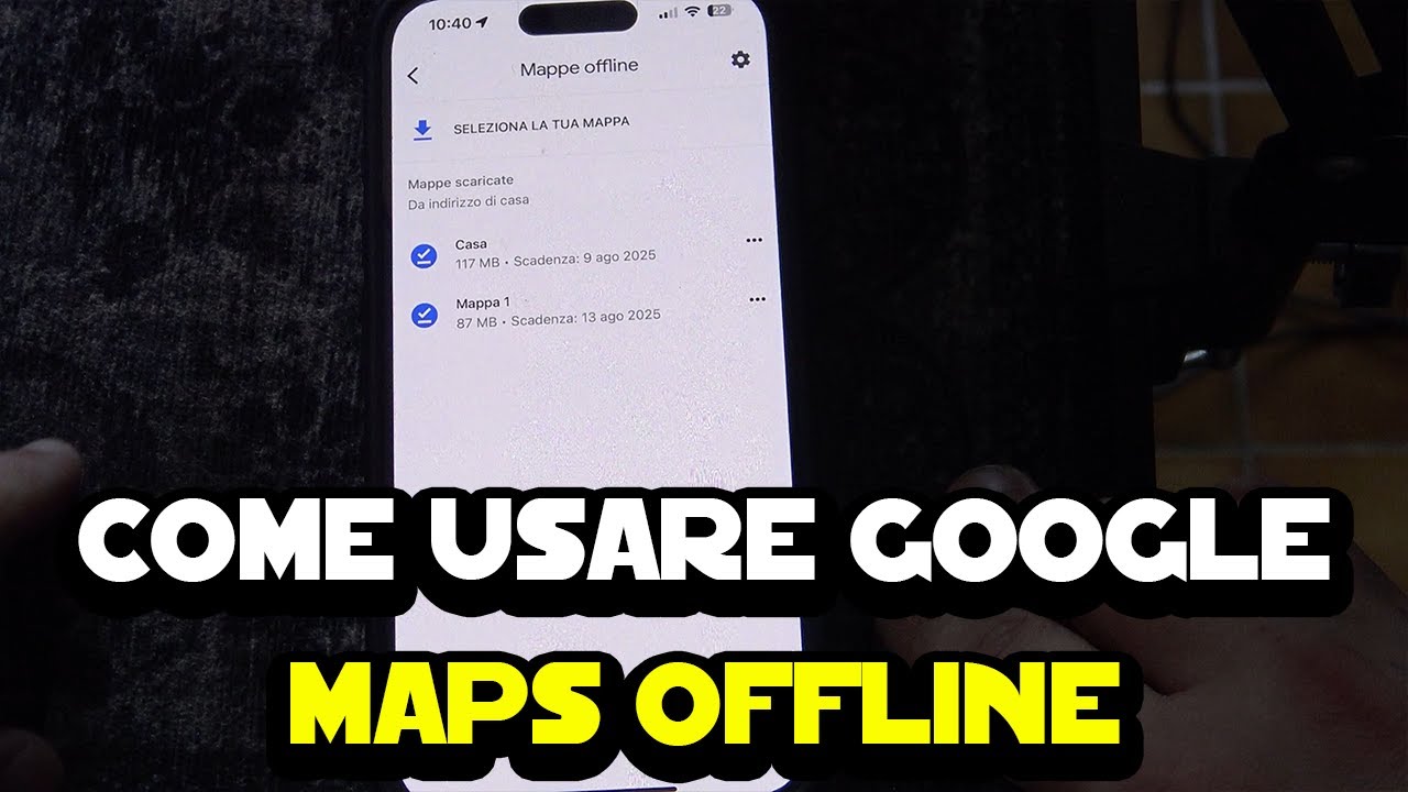 Guida Completa: Come Usare Google Maps Offline 🚗