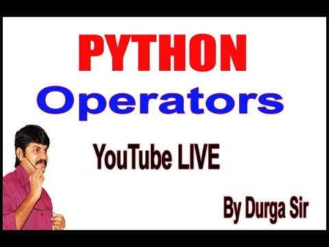 Learn Python - Full Fundamental Course _ Python Operators By Durga Sir
