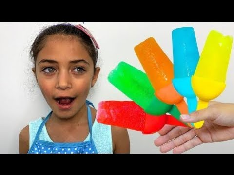 Heidi आइसक्रीम शॉप की कल्पना करती हैं |  प्रिटेंड सेलिंग आइसक्रीम Heidi & Zidane Hindi fairy tales