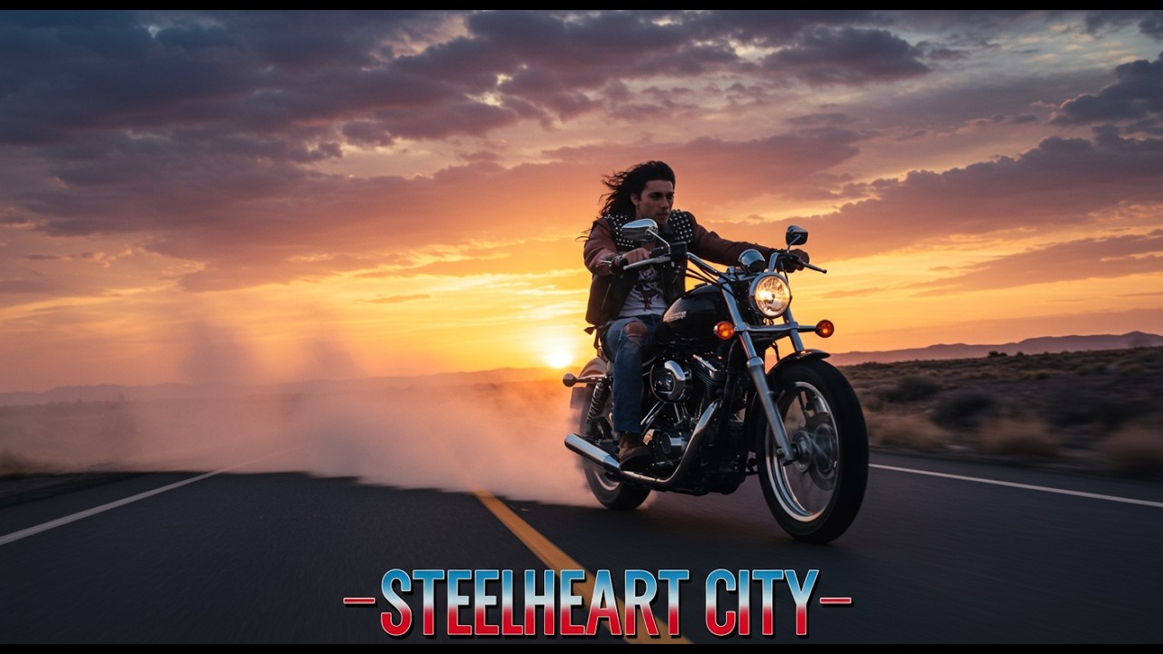 Steelheart City | Steel Riders | Epic 80s Highway Rock Anthem
