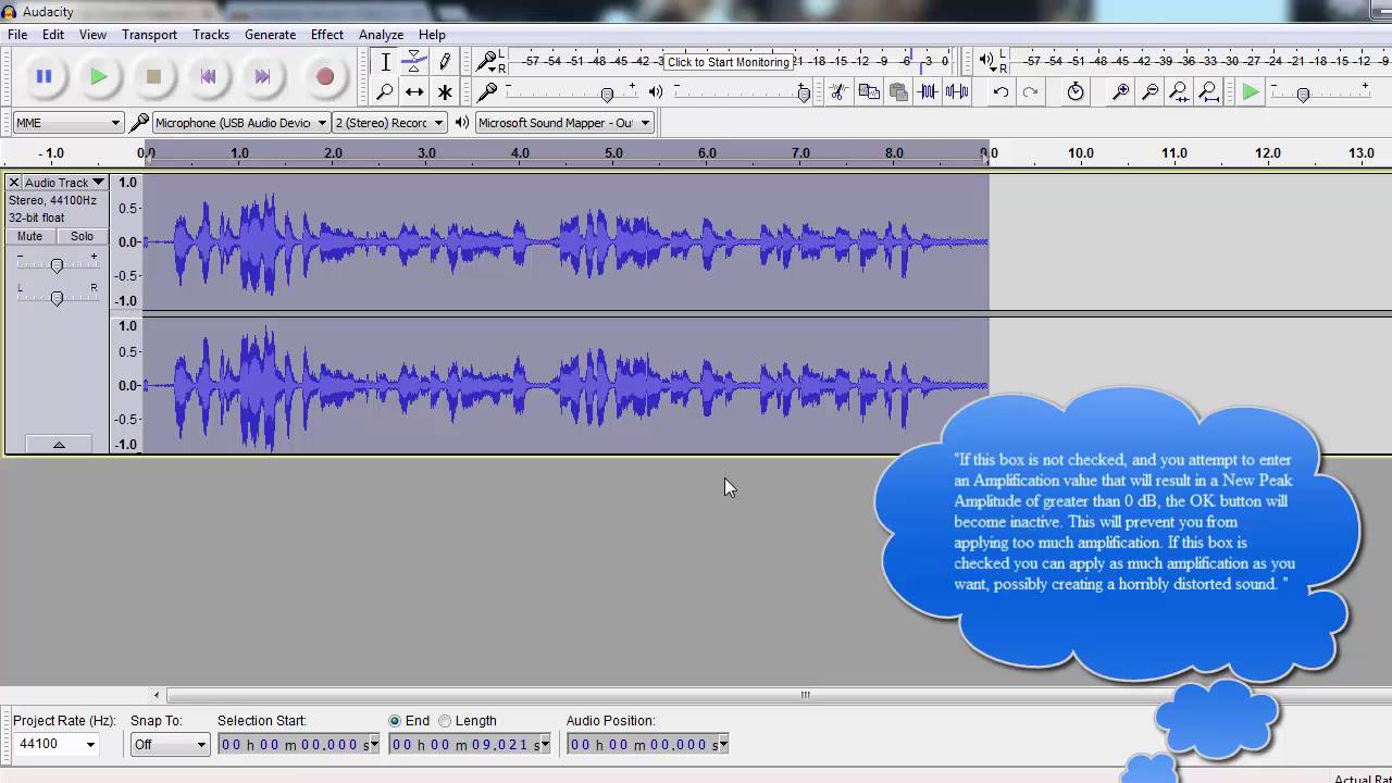 How to Adjust Volume in Audacity 🎚️