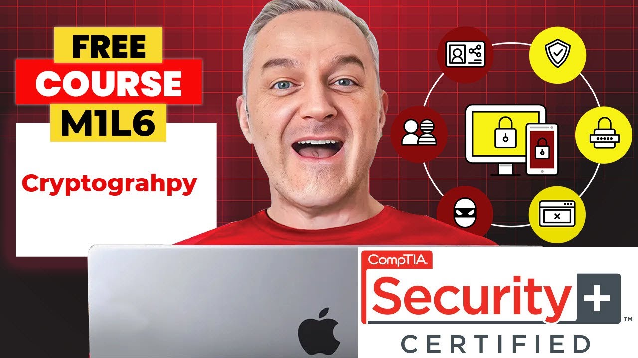 Master Cryptography for CompTIA Security+ (M1L6) | Free Course & Labs 🔐