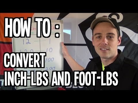 Quick Guide to Converting Inch-lbs & Foot-lbs 🔧