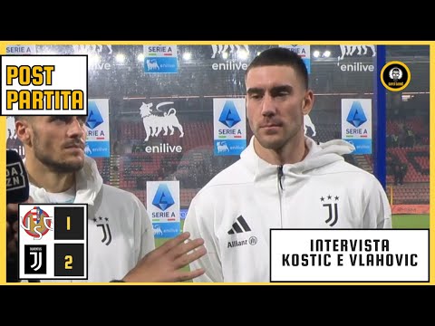 POST CREMONESE - JUVENTUS 1-2 | INTERVISTA KOSTIC E VLAHOVIC