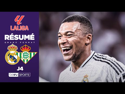 Résumé : Mbappé héros du Real Madrid avec un somptueux doublé contre le Real Betis !