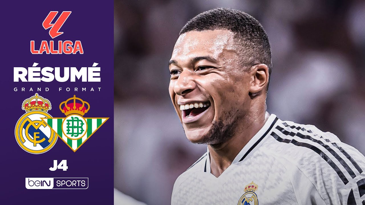 Mbappé Brille pour le Real Madrid avec un Double Crucial contre le Betis ⚽
