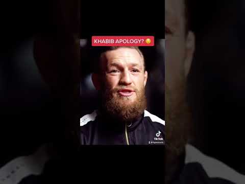McGregor regrets buildup to Khabib fight