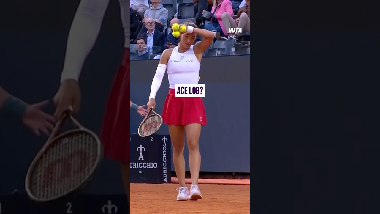 Shocking Moment in Tennis ๐ฑ | Zheng Qinwen at IBI25