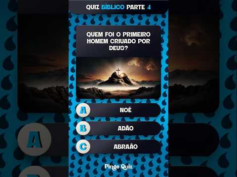 👨🏻‍🦳 | Quiz bíblico parte 4 #quiz #biblia #conhecimento #quizbiblico #perguntas #bibliasagrada
