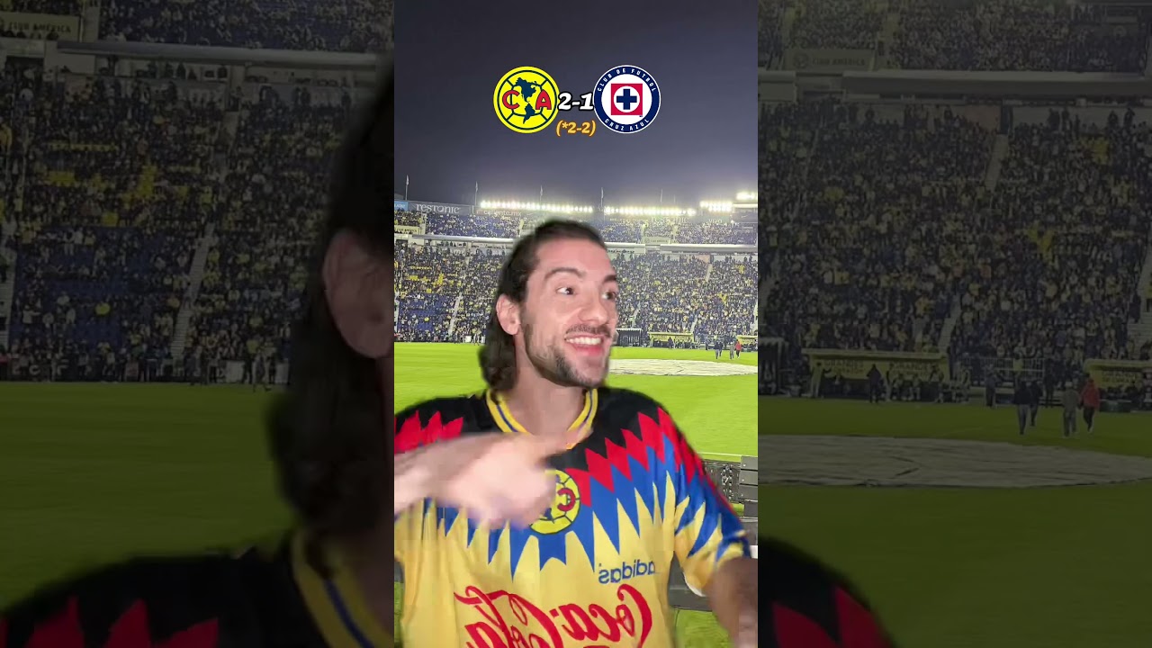 América 2-1 Cruz Azul | LAS ÁGUILAS A LA FINAL 🦅 | #America #ClubAmerica #Futbol #Mexico