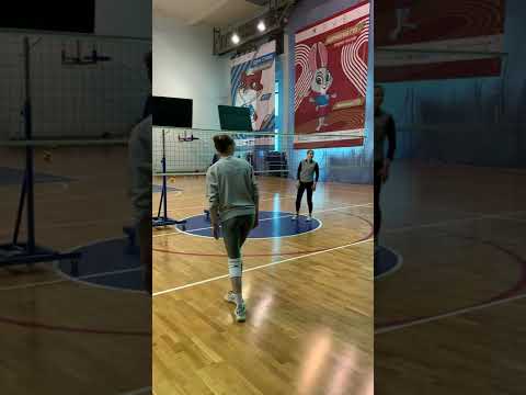 Volleyball Attack Training For Middle Blockers #volleyball #shorts #training #drill #sports #fivb
