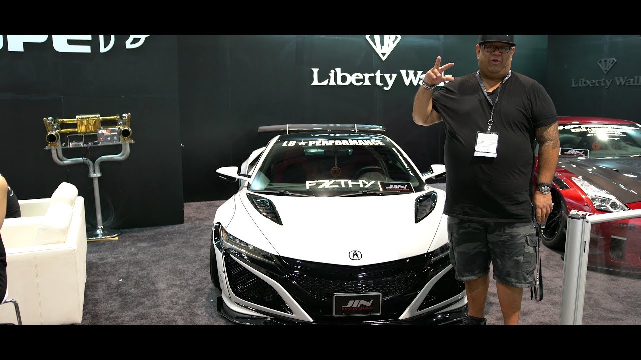 First 4K Bagged Acura NSX at SEMA 2017 🚗