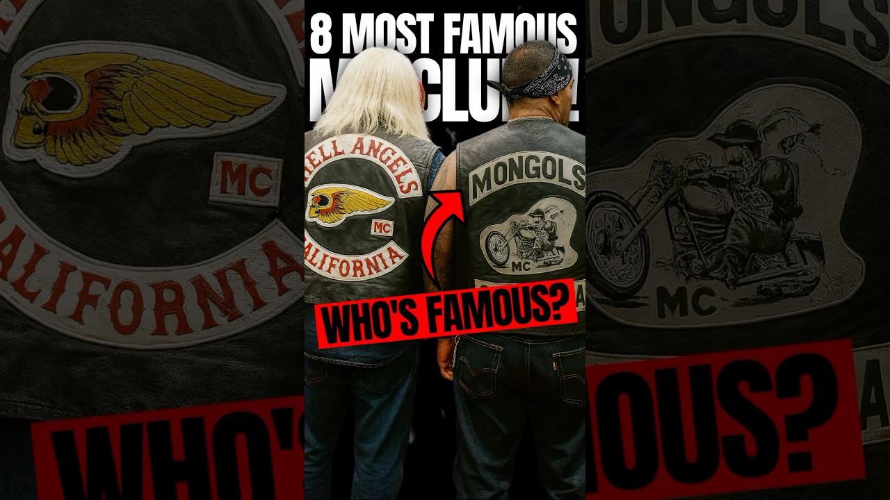 Top 8 Famous Motorcycle Clubs 🏍️