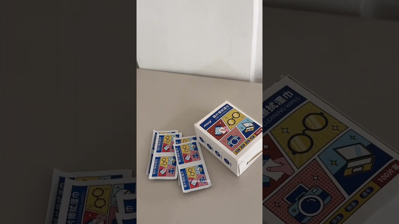 Quick & Clear Lens Wipes for Spotless Glasses👓