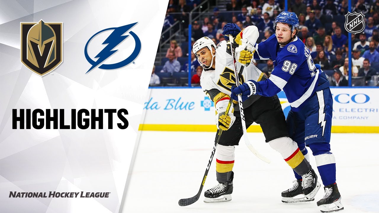 NHL Highlights: Vegas Golden Knights vs. Tampa Bay Lightning 🏒 (2/4/20)