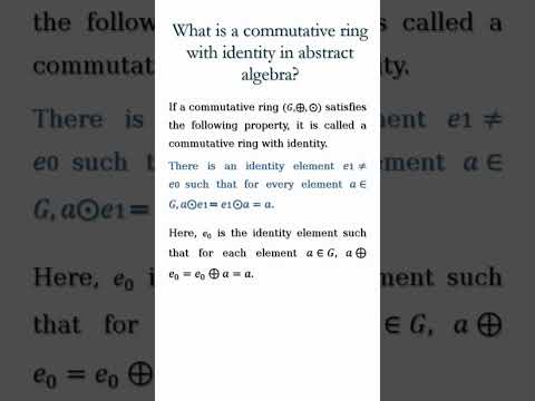 What is an integral domain in abstract algebra?