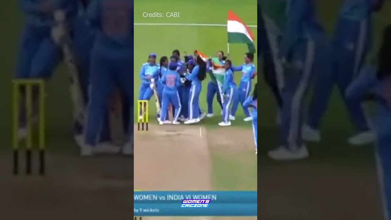 India Women's Blind Cricket Champions at IBSA 2023 🏆