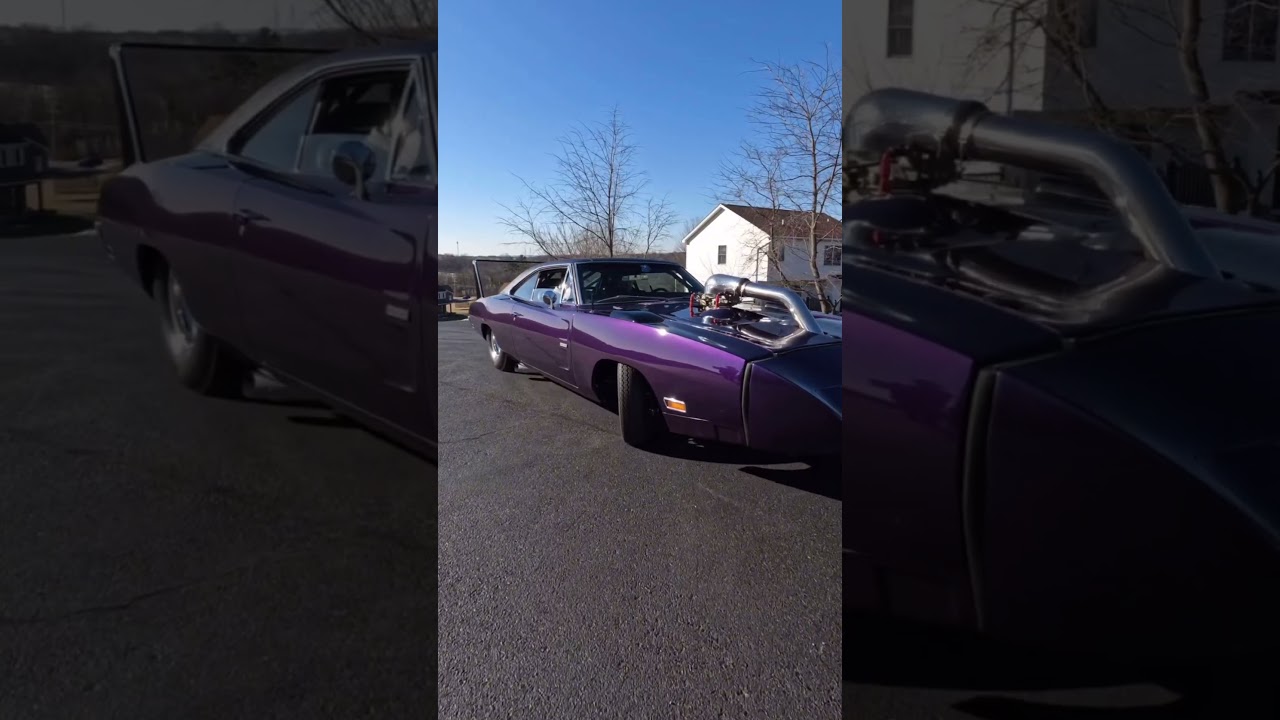 2000HP Boosted 1970 Dodge Charger Daytona π