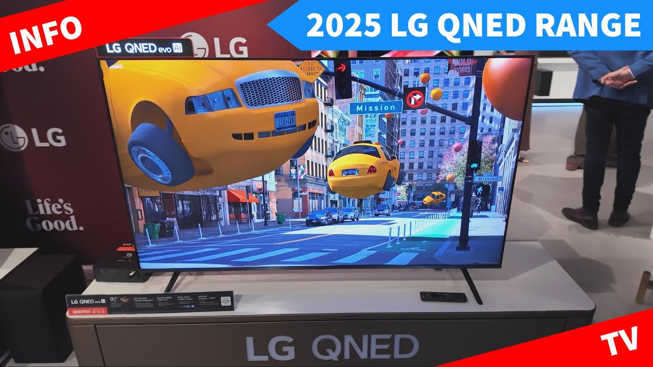 LG QNED 2025 Models: Mini LED Evo, QNED & NanoCell