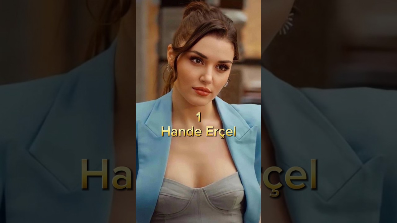 Top 10 Most Beautiful Turkish Actresses β¨